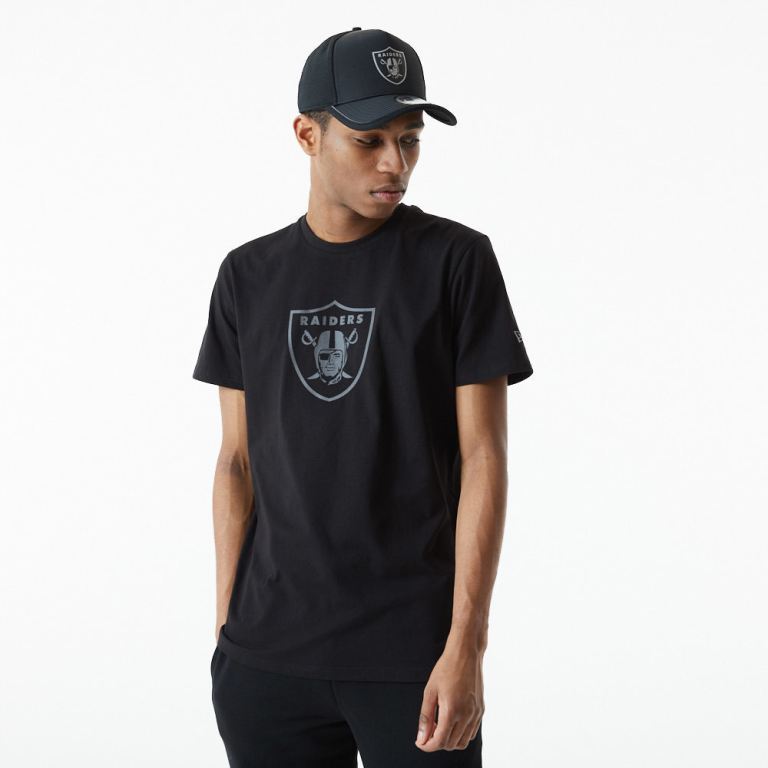 Ropa New Era Nfl Negros - Las Vegas Raiders Reflective Print 04165KYRW